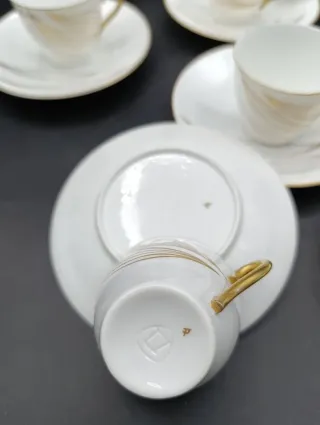 Juego de café porcelana Castro