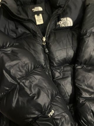 Chaqueta The North Face 700 Plumas Negra Talla L