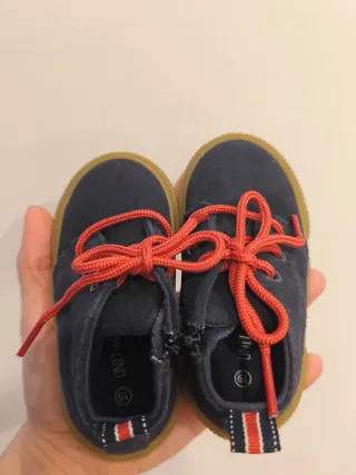 Botitas azul marino Unit Talla 19