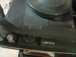 Tocadiscos Lenco Negro Vintage