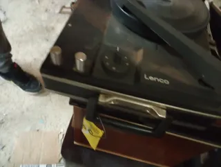 Tocadiscos Lenco Negro Vintage