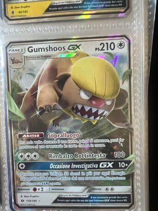 Gumshoos GX 45/145 Carta Pokémon