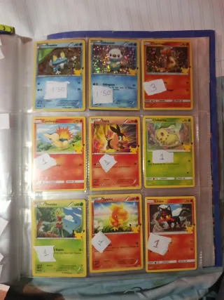 Cartas Pokémon 25 Aniversario