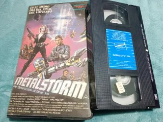 Metalstorm VHS Charles Band Película Sci-Fi