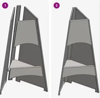 A ESTRENAR Chimenea exterior, brasero, estufa