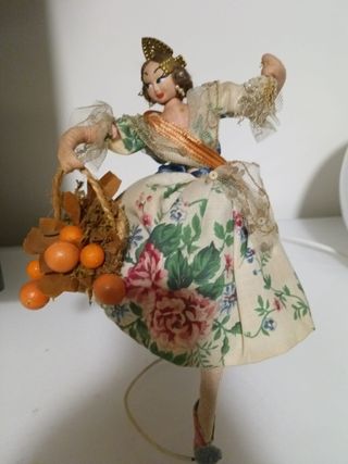 Figura Fallera Antigua Años 60