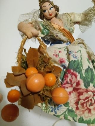 Figura Fallera Antigua Años 60