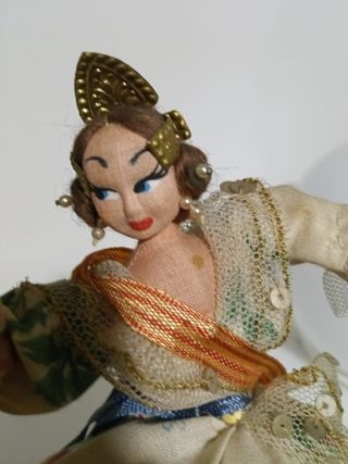 Figura Fallera Antigua Años 60