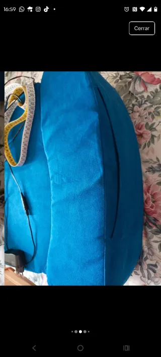 Reposapiés Jocca Azul