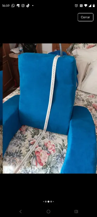 Reposapiés Jocca Azul