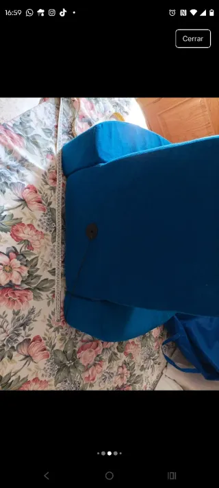 Reposapiés Jocca Azul