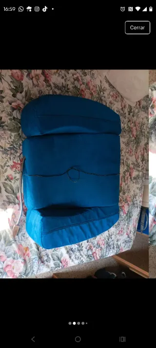 Reposapiés Jocca Azul