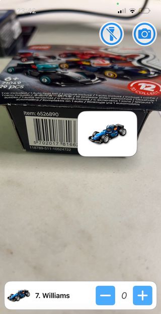 Lego Formula 1 Williams precintado