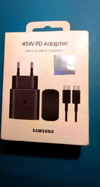 CARGADOR SAMSUNG 45WCARGA RÁPIDA CON 1MCABLE