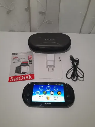 Consola PS Vita Negra + Accesorios