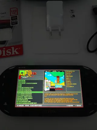 Consola PS Vita Negra + Accesorios