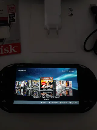 Consola PS Vita Negra + Accesorios