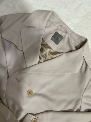 Gabardina Beige Talla XL