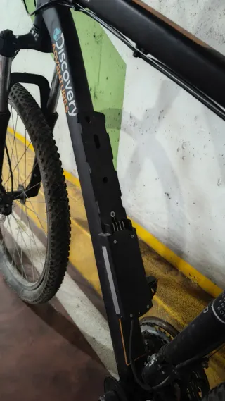 Bicicleta Eléctrica Negra