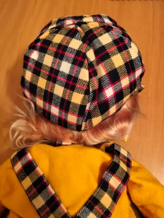 Muñeca de trapo vintage años 60-70