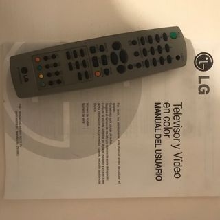 Televisor LG con reproductor VHS