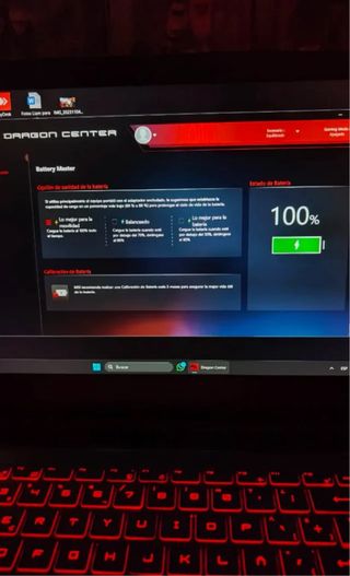 Portátil Gaming MSI Rojo