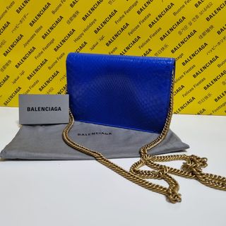 Borsa Balenciaga Blu e Oro