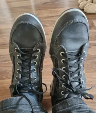 Zapatos de piel hombre negros y grises