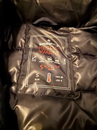 Parka cazadora Springfield Talla S azul