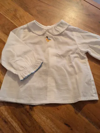 Camisa bebé COCONUT bordada