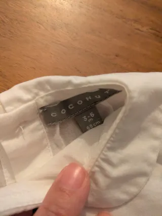 Camisa bebé COCONUT bordada