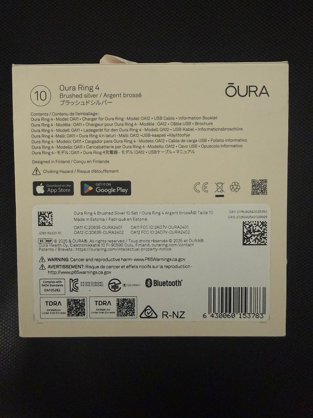 Anillo Inteligente Oura 4