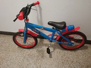 Bicicleta infantil Spiderman