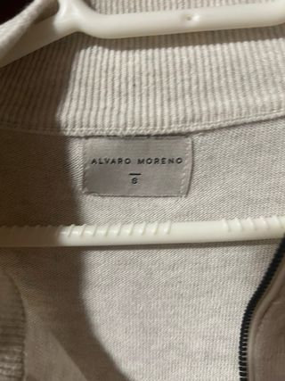 Jersey Álvaro Moreno cremallera beige