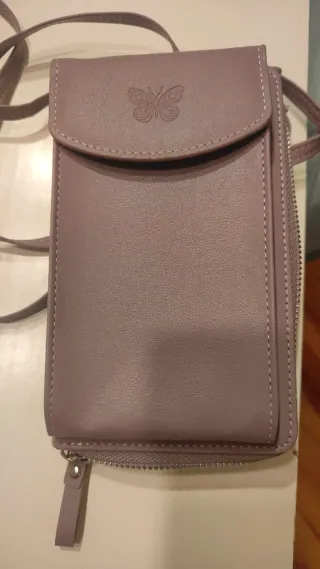 Bolso móvil y cartera Alehop violeta/morado