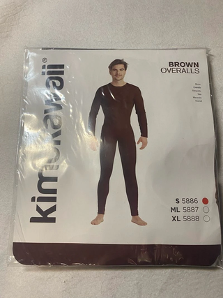 Mono adulto Kimokawaii marrón talla única