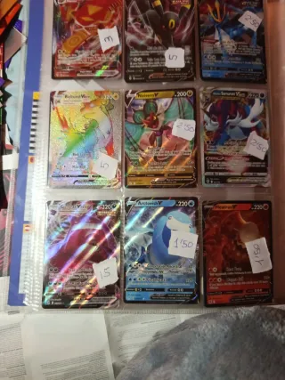 Cartas Pokémon V, VMAX, VSTAR