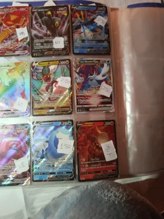 Cartas Pokémon V, VMAX, VSTAR