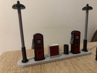 Miniatura Posto Gasolina Texaco 1:32