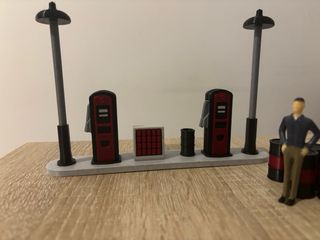 Miniatura Posto Gasolina Texaco 1:32