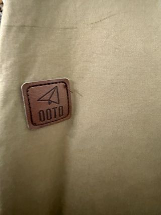 Parka Cortefiel Verde Talla XL