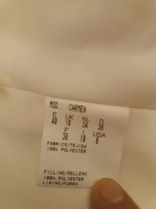 Corsé de Novia Blanco