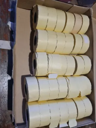 Rollos de etiquetas para etiquetadora