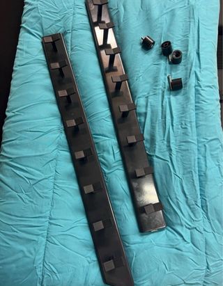 2 Percheros Ikea 80cm Negro