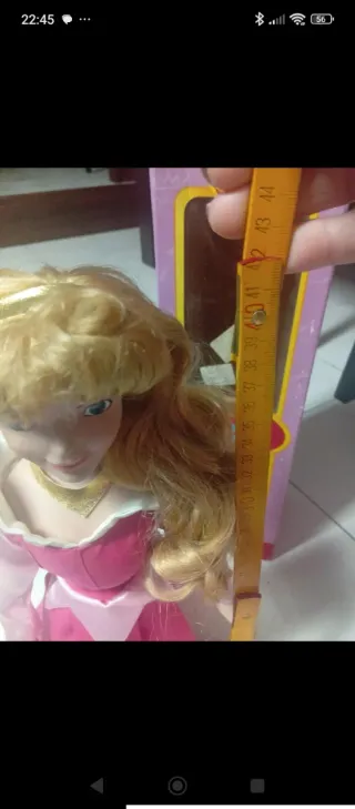 Boneca Aurora Disney Porcelana