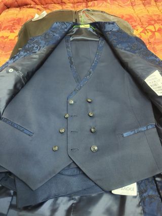 Traje de fiesta azul Baggi