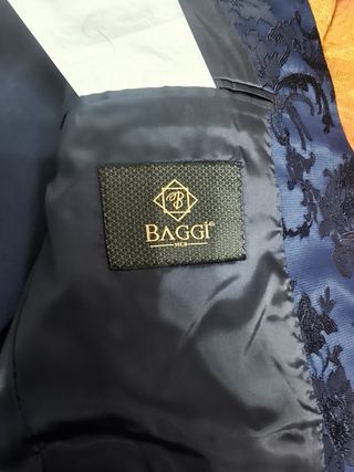 Traje de fiesta azul Baggi