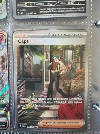 Carta Pokémon Aiuto Capsi 258/182
