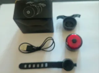 Luce LED posteriore intelligente ricaricabile bici