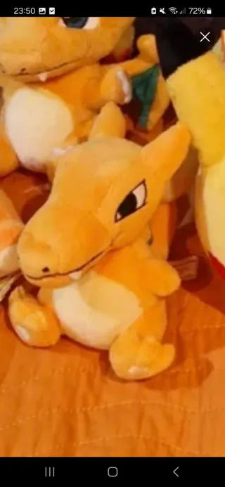 Peluche pokemon charizard